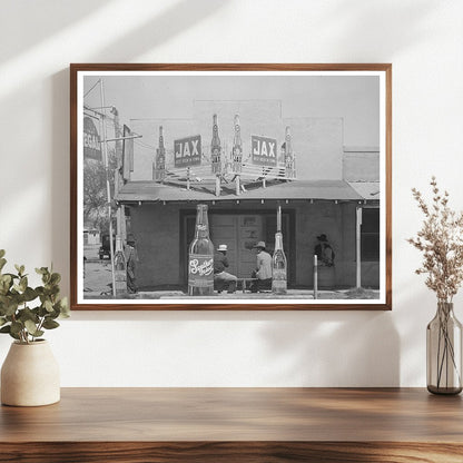 Mexican Beer Hall in Robstown Texas February 1939
