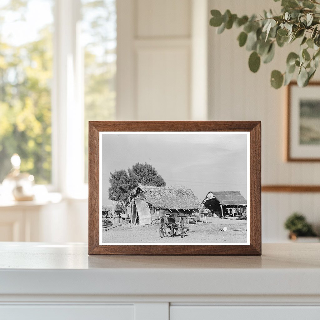 Mexican Farmers Farmstead Edinburg Texas February 1939
