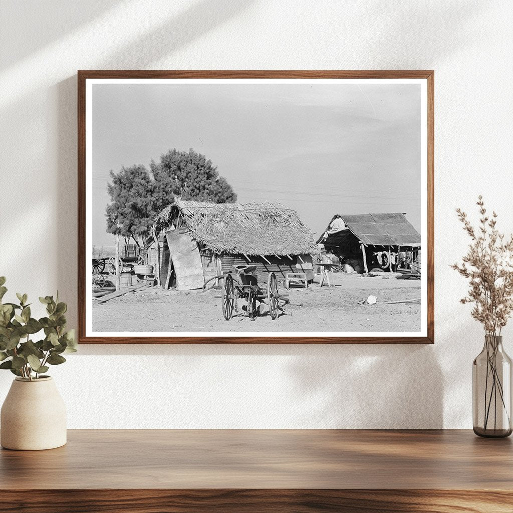 Mexican Farmers Farmstead Edinburg Texas February 1939