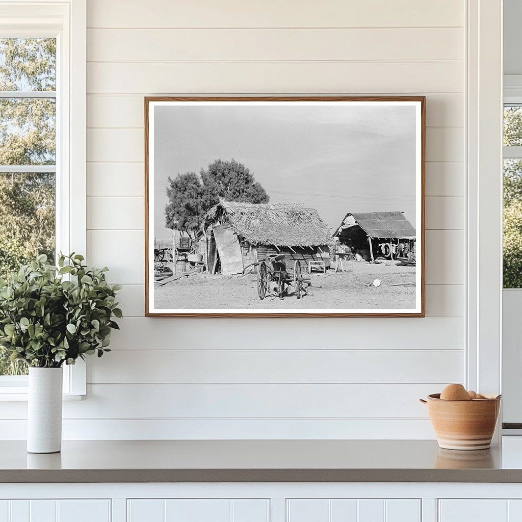 Mexican Farmers Farmstead Edinburg Texas February 1939