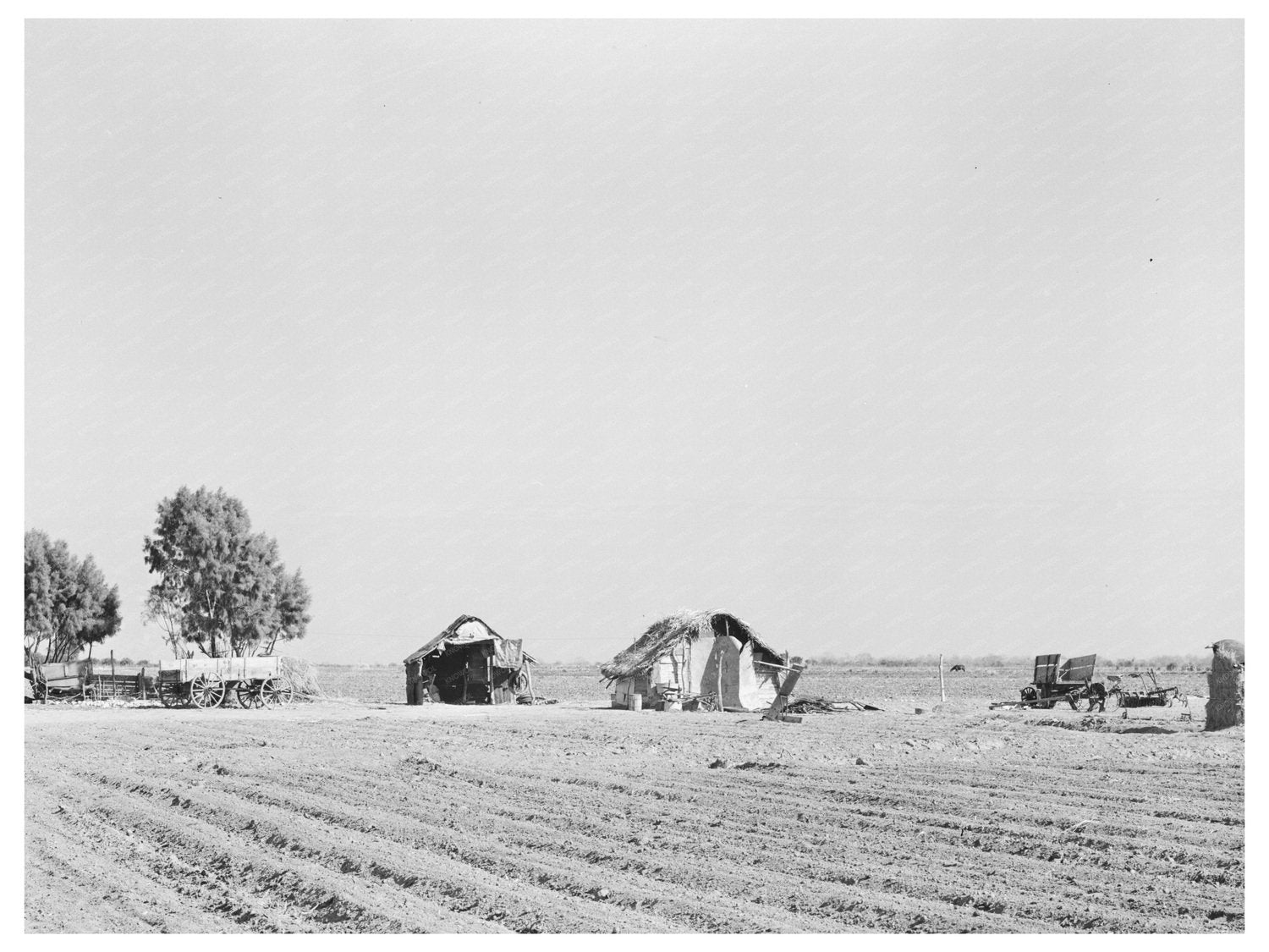 Mexican Farmstead Near Edinburg Texas February 1939