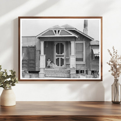 Vintage Mexican House in Edcouch Texas 1939