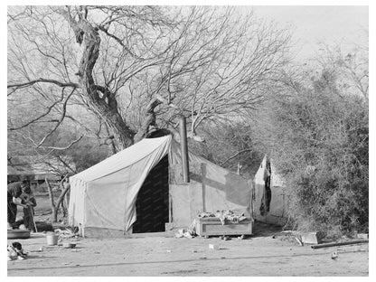 Migrant Workers Camp in Harlingen Texas February 1939