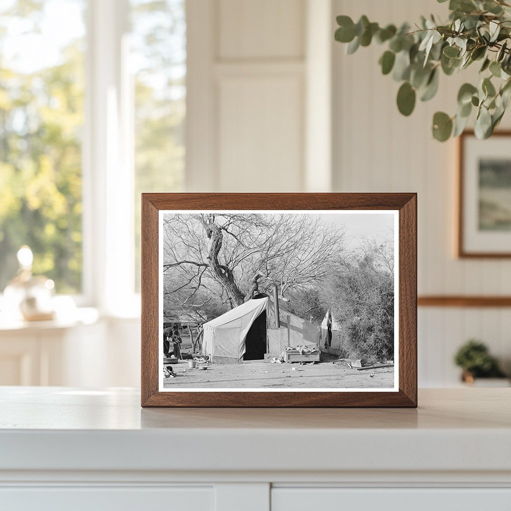 Migrant Workers Camp in Harlingen Texas February 1939