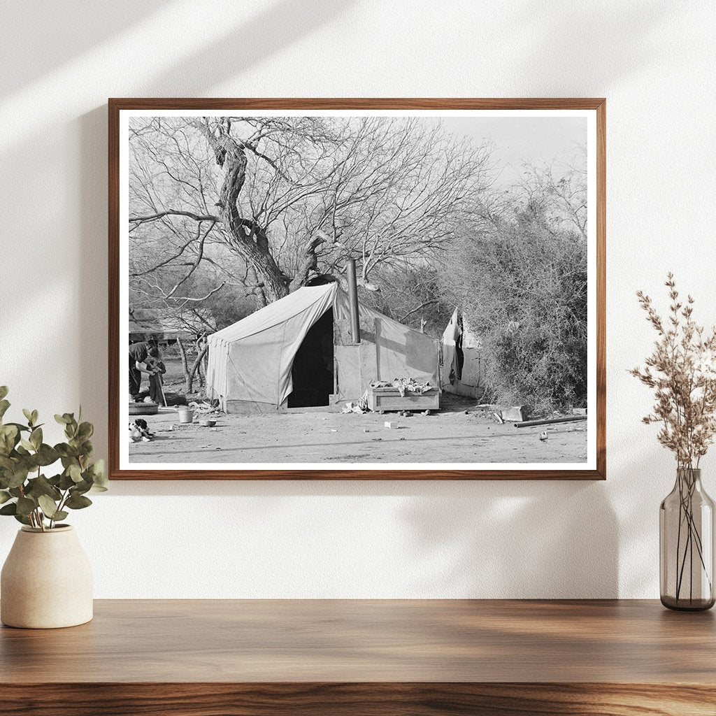Migrant Workers Camp in Harlingen Texas February 1939