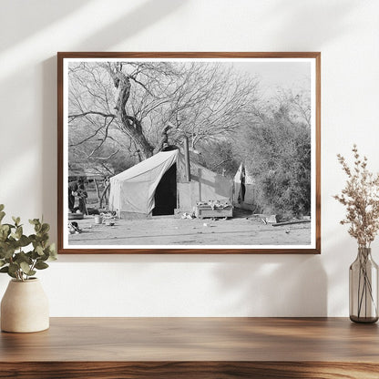 Migrant Workers Camp in Harlingen Texas February 1939