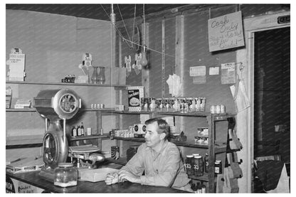 Vintage Store in Sebastian Texas February 1939