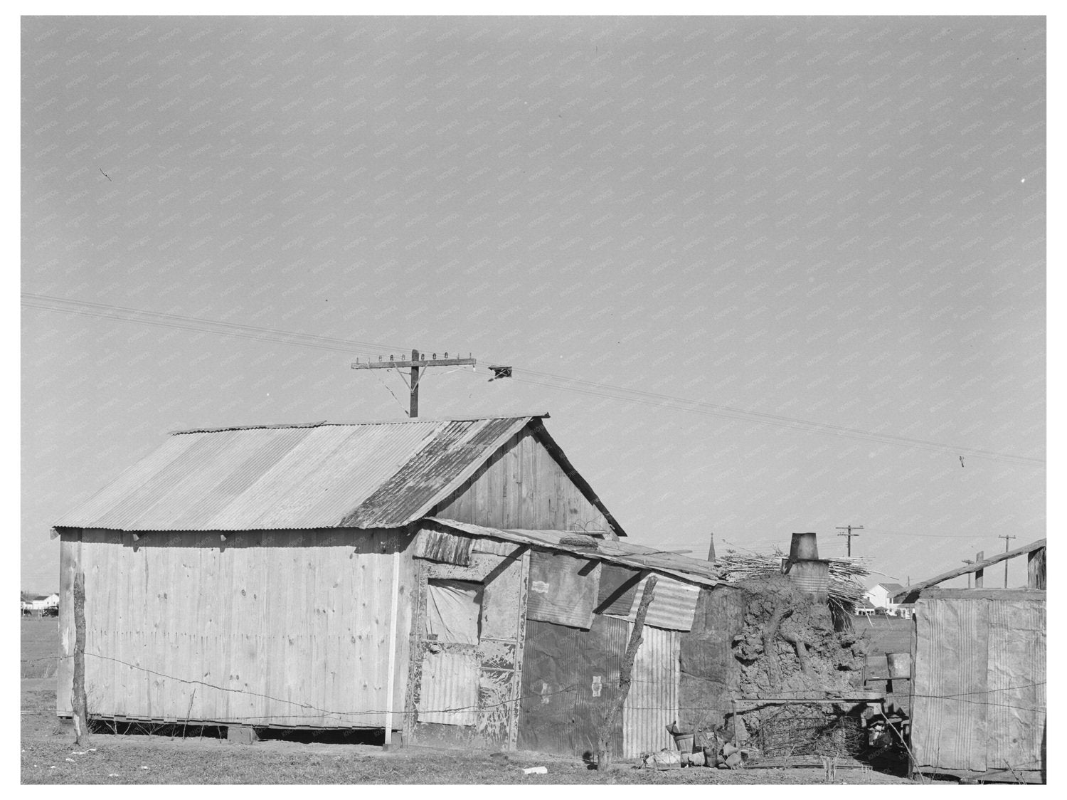 Vintage House in Robstown Texas February 1939