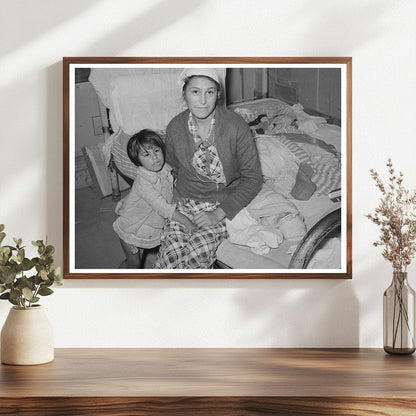 Mexican Mother and Baby in Crystal City Texas 1939