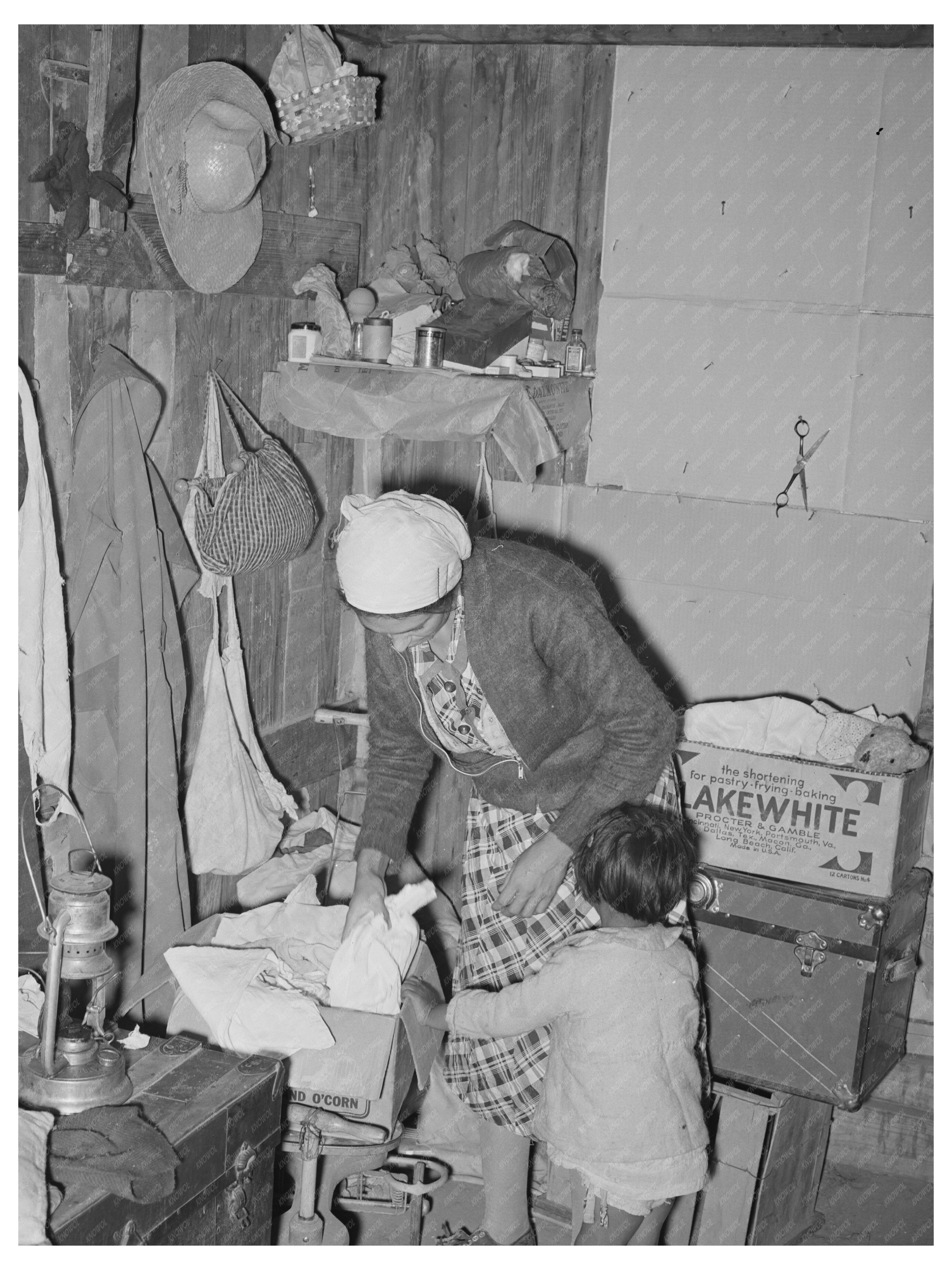 Mexican Mother in Crystal City Texas March 1939