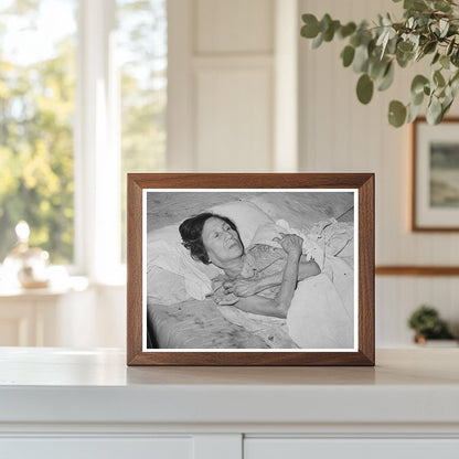 Mexican Woman with Arthritis in Bed March 1939