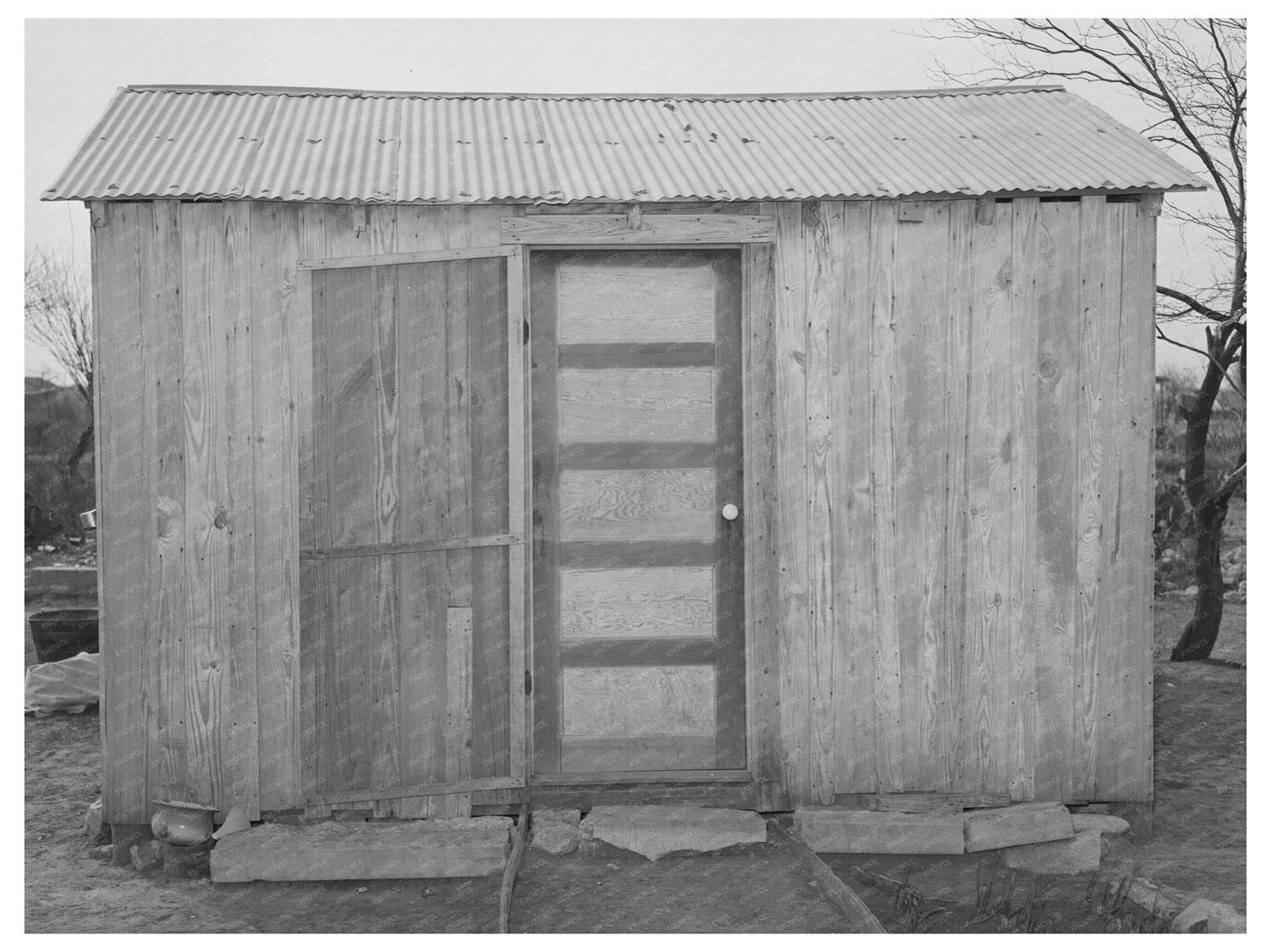Vintage Mexican House in Crystal City Texas 1939