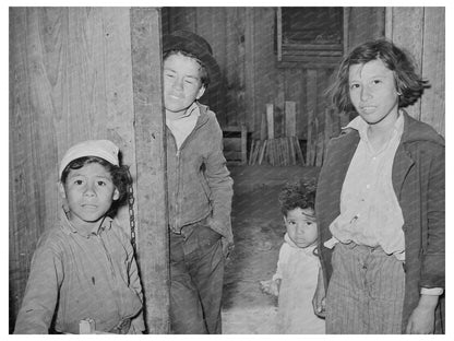 Mexican Children in Crystal City Texas March 1939