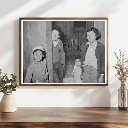 Mexican Children in Crystal City Texas March 1939