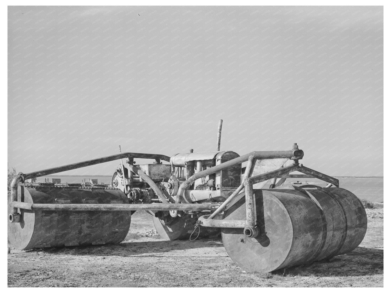 Vintage Rolling Machine Nueces Bay Corpus Christi 1939