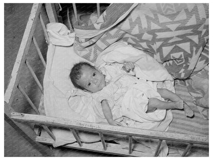 Malnourished Mexican Child in Crystal City 1939