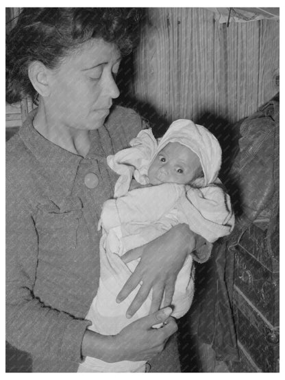 Mexican Mother with Undernourished Baby Crystal City 1939