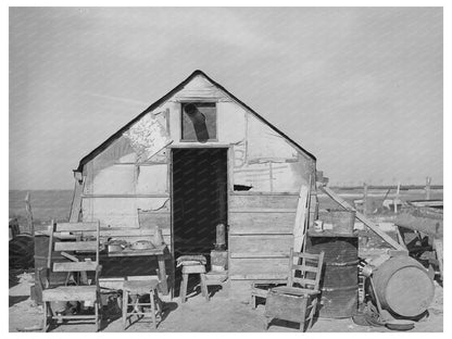 Squatter Home on Nueces Bay Corpus Christi 1939