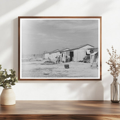 Mexican Day Laborer Homes in Crystal City Texas 1939