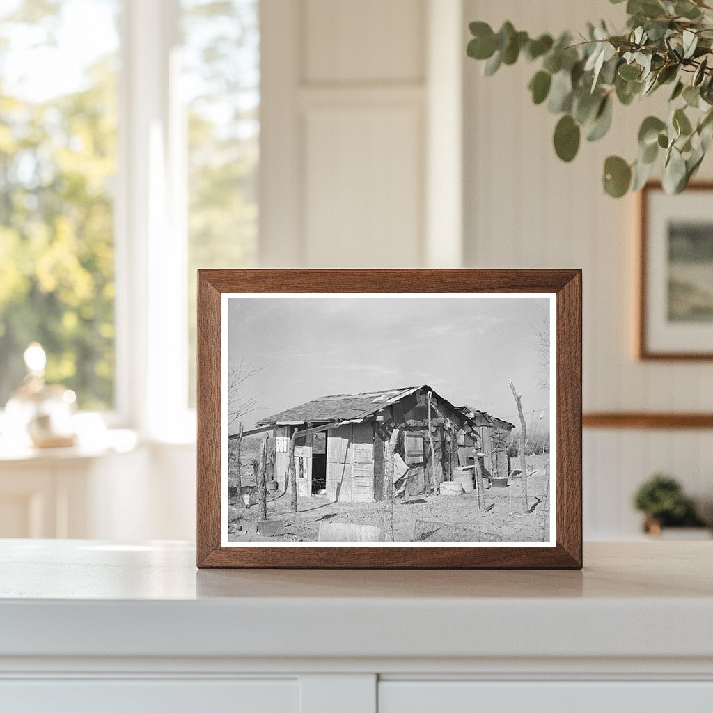 Mexican Family Home in Crystal City Texas 1939