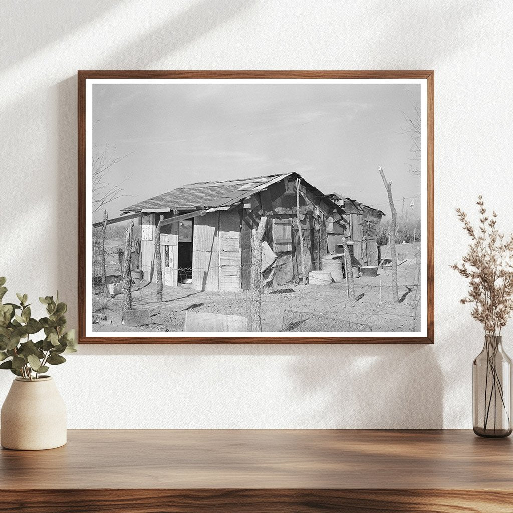 Mexican Family Home in Crystal City Texas 1939