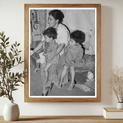 Mexican Family in San Antonio Home 1939