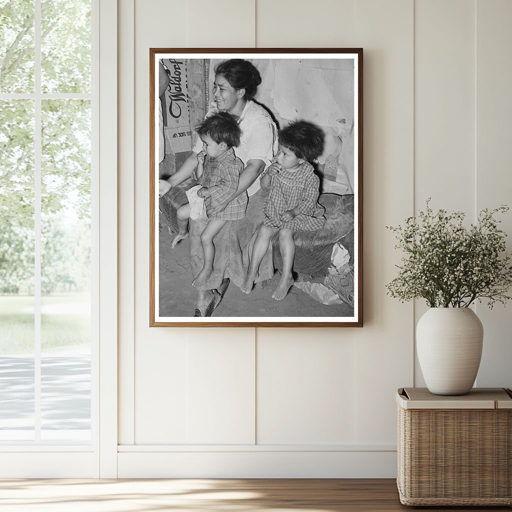 Mexican Family in San Antonio Home 1939