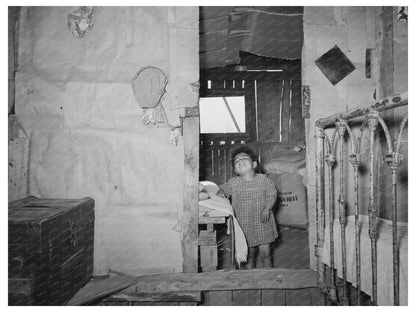 Mexican House Interior San Antonio Texas March 1939