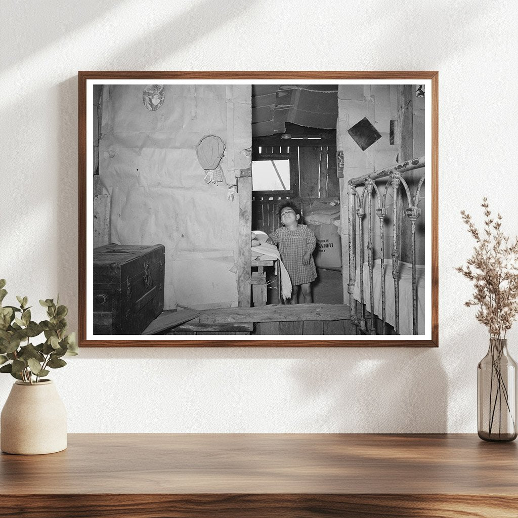 Mexican House Interior San Antonio Texas March 1939