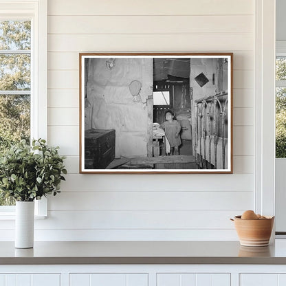 Mexican House Interior San Antonio Texas March 1939