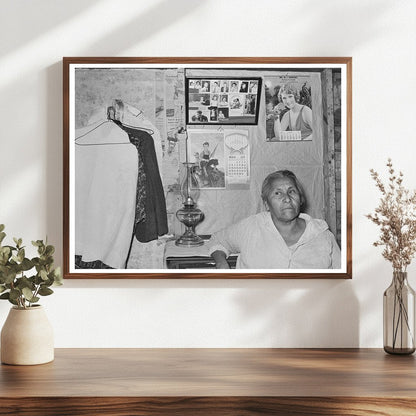 Mexican Woman at Home San Antonio Texas 1939