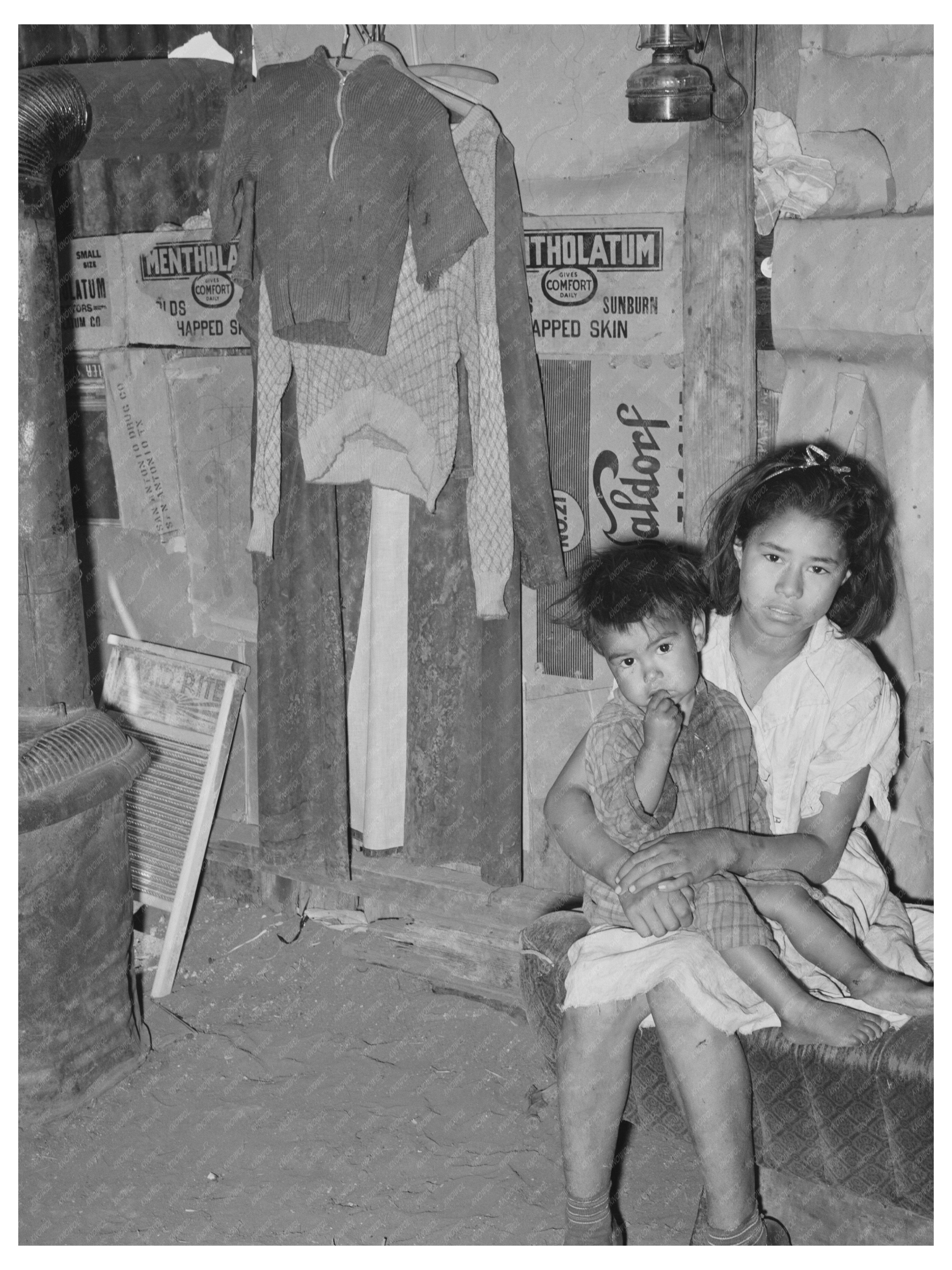 Mexican Living Room Detail San Antonio Texas March 1939