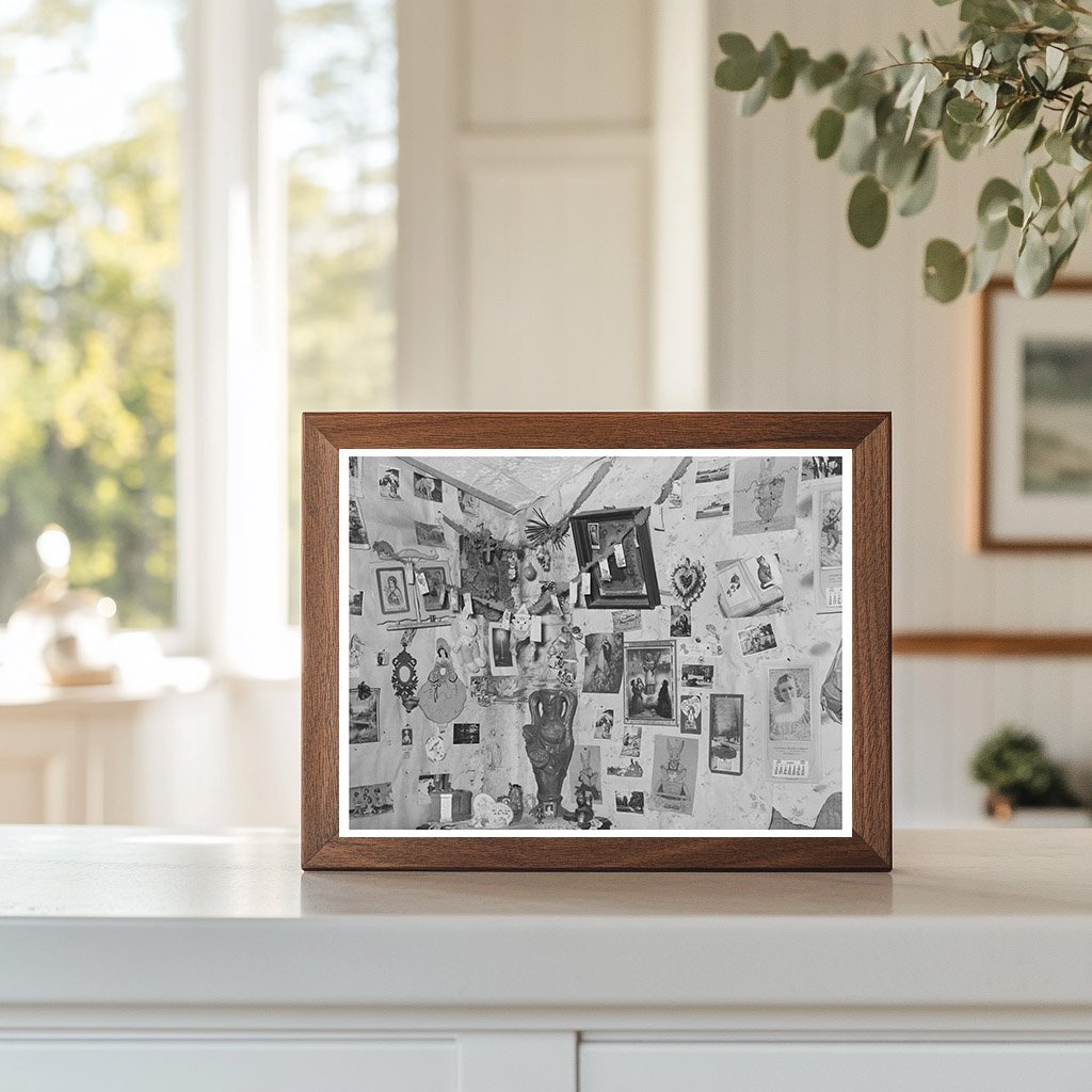 Vintage 1939 Mexican House Living Room in San Antonio Texas