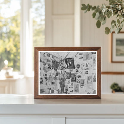 Vintage 1939 Mexican House Living Room in San Antonio Texas