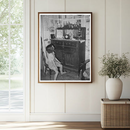 Mexican House Interior in San Antonio Texas 1939