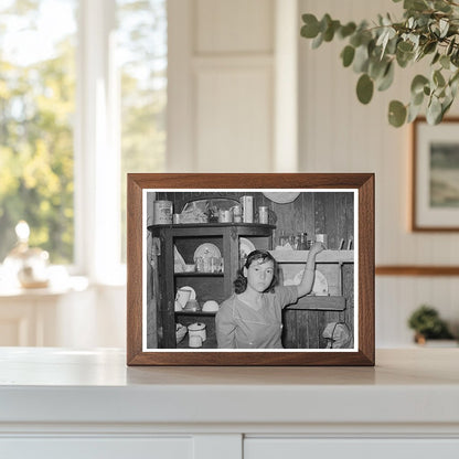 Mexican Girl in San Antonio Texas March 1939