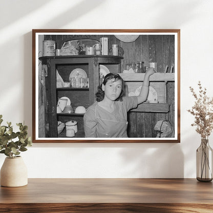 Mexican Girl in San Antonio Texas March 1939