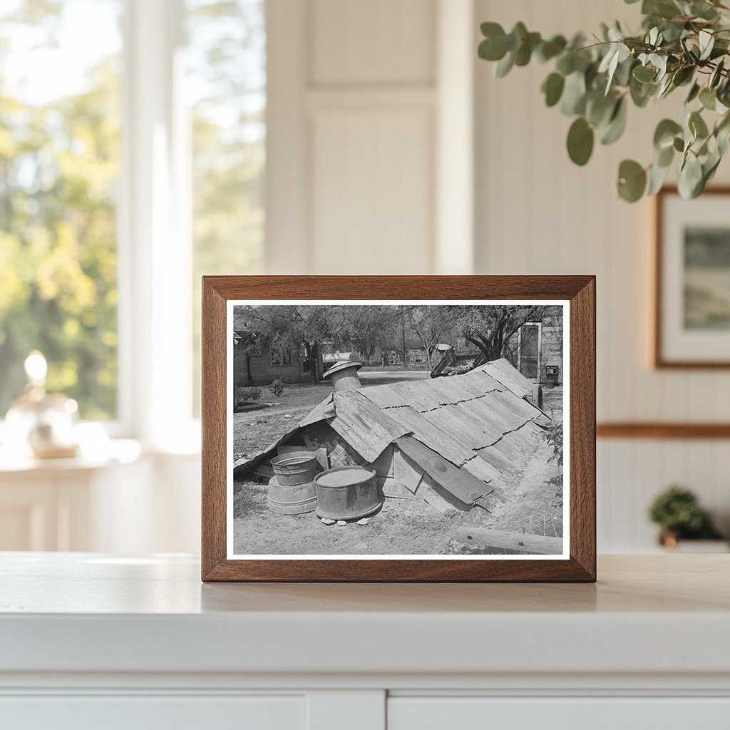 Underground Storage Cellar San Antonio Texas 1939