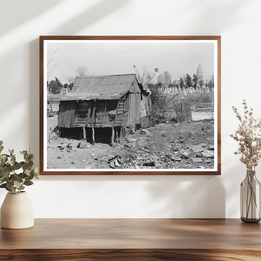 Downtown San Antonio 1939 Smith Young Tower and Cemetery