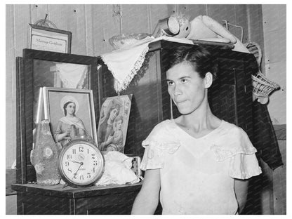 Mexican Woman in San Antonio Texas March 1939