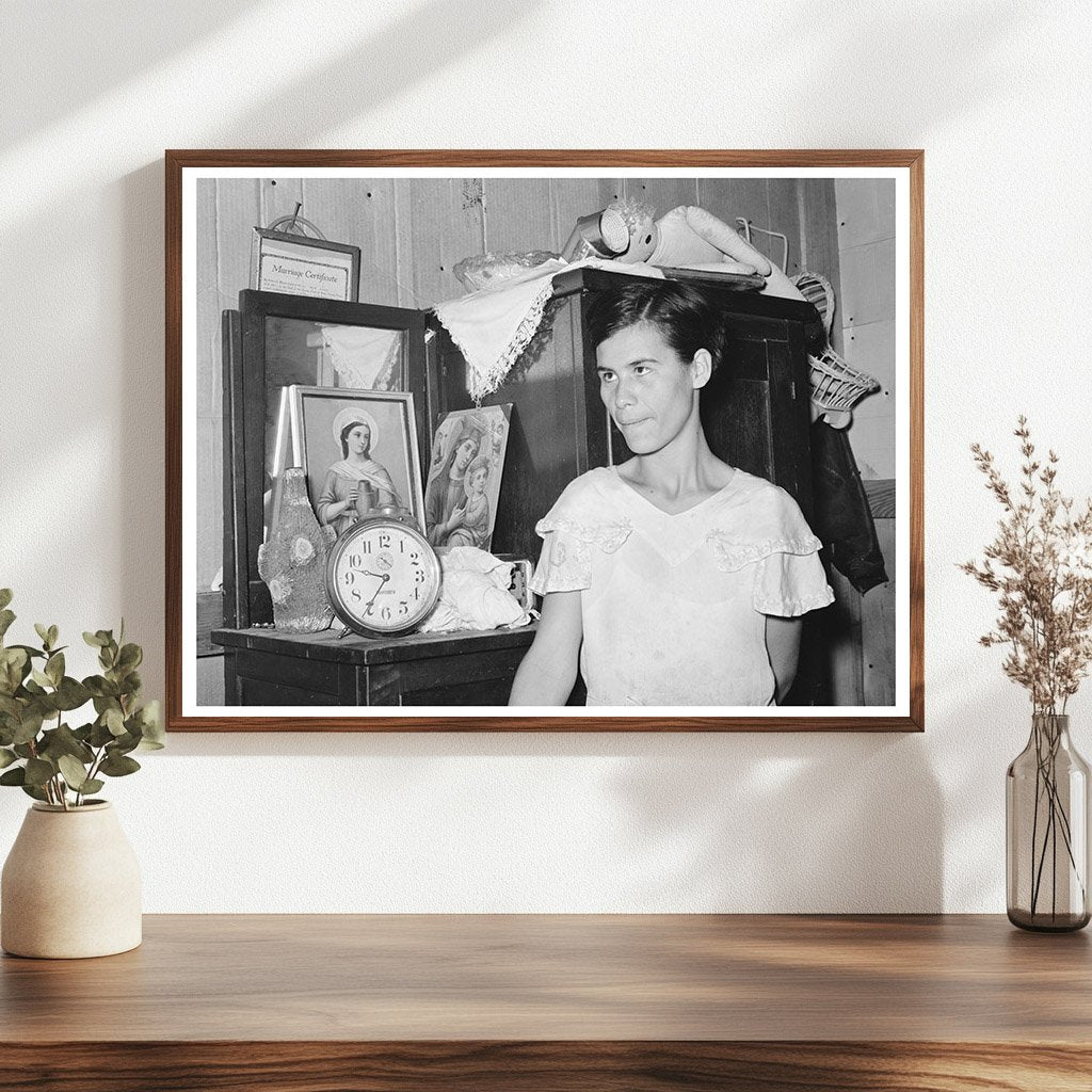 Mexican Woman in San Antonio Texas March 1939