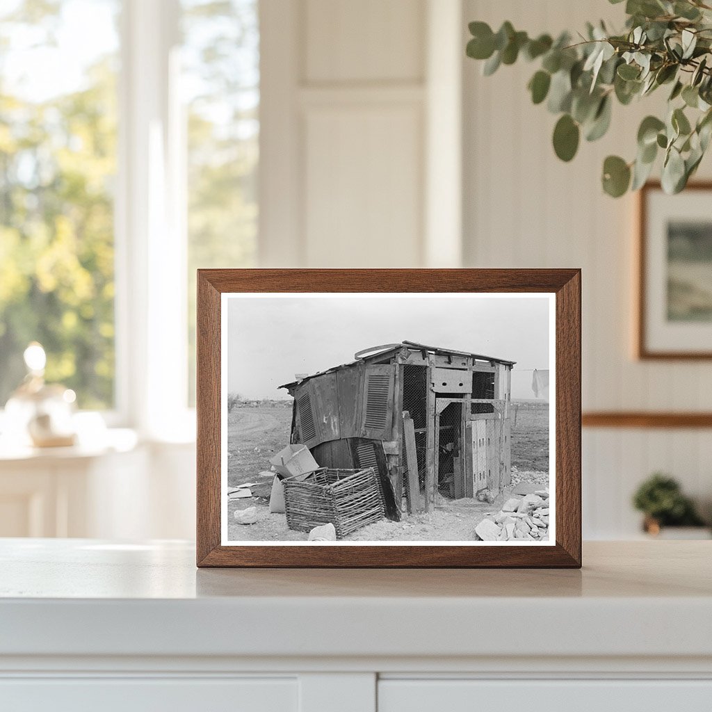 Vintage Chicken House Made from Car Parts San Antonio 1939