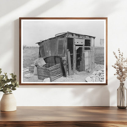 Vintage Chicken House Made from Car Parts San Antonio 1939