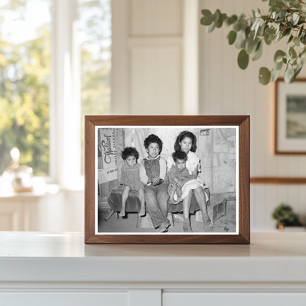 Mexican Children in San Antonio Bexar County 1939