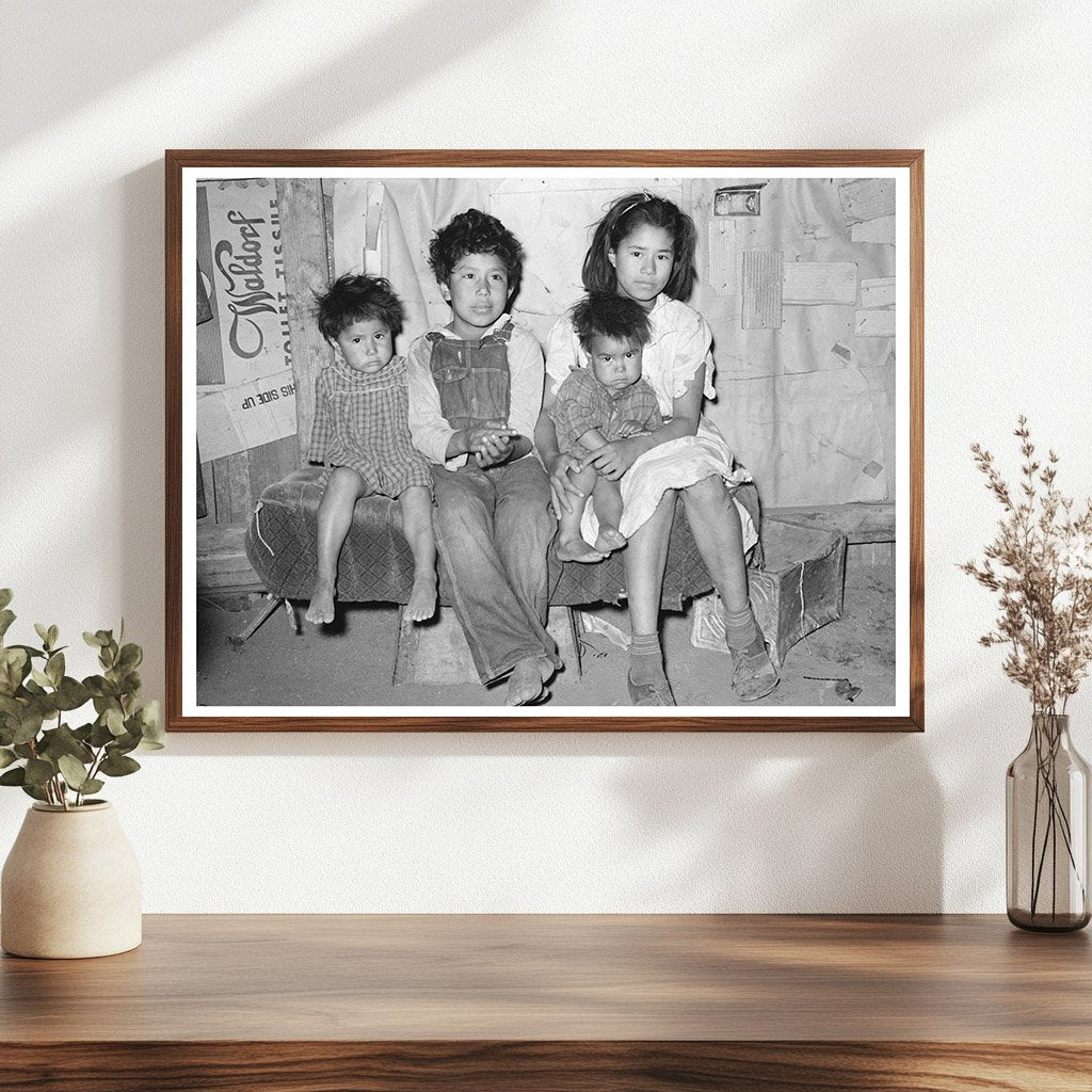 Mexican Children in San Antonio Bexar County 1939