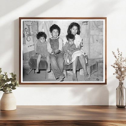 Mexican Children in San Antonio Bexar County 1939