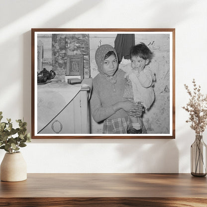 Mexican Children at Home in San Antonio 1939