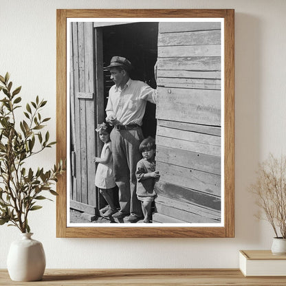 Mexican Family in Doorway San Antonio Texas March 1939