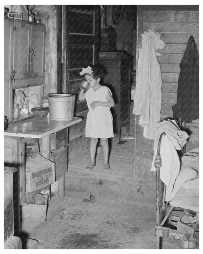 Mexican Home Interior San Antonio Texas March 1939