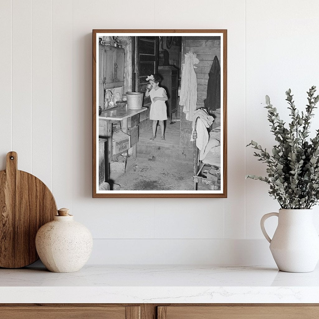 Mexican Home Interior San Antonio Texas March 1939